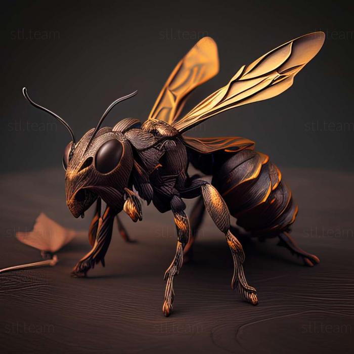 3D model Polistes snelleni (STL)